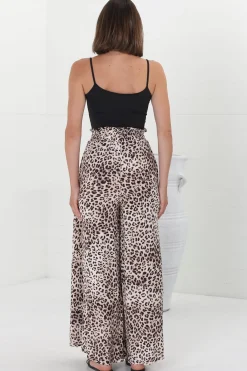 Archer Pants - High Waisted Wide Leg Pants in Tatum Print><noscript><img width=