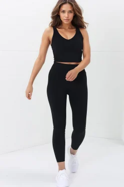 Axel Leggings - High Waisted Full Length Leggings in Black><noscript><img width=
