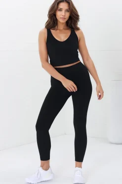 Axel Leggings - High Waisted Full Length Leggings in Black><noscript><img width=