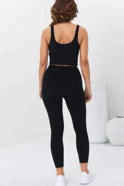 Axel Leggings - High Waisted Full Length Leggings in Black><noscript><img width=