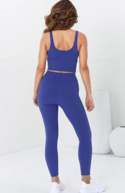 Axel Leggings - High Waisted Full Length Leggings in Cobalt Blue><noscript><img width=