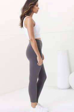 Axel Leggings - High Waisted Full Length Leggings in Dark Grey><noscript><img width=