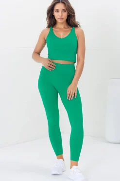 Axel Leggings - High Waisted Full Length Leggings in Verdant><noscript><img width=