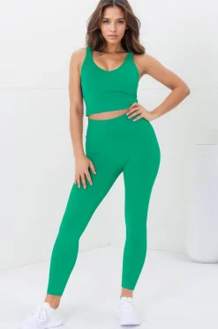 Axel Leggings - High Waisted Full Length Leggings in Verdant><noscript><img width=