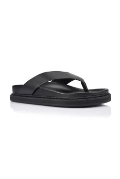 Bridget Foodbed Slides - Black>Verali Hot