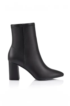 Max Stretch Ankle Boots - Black Stretch>Verali Hot