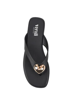 Sara Casual Thongs - Black>Verali New