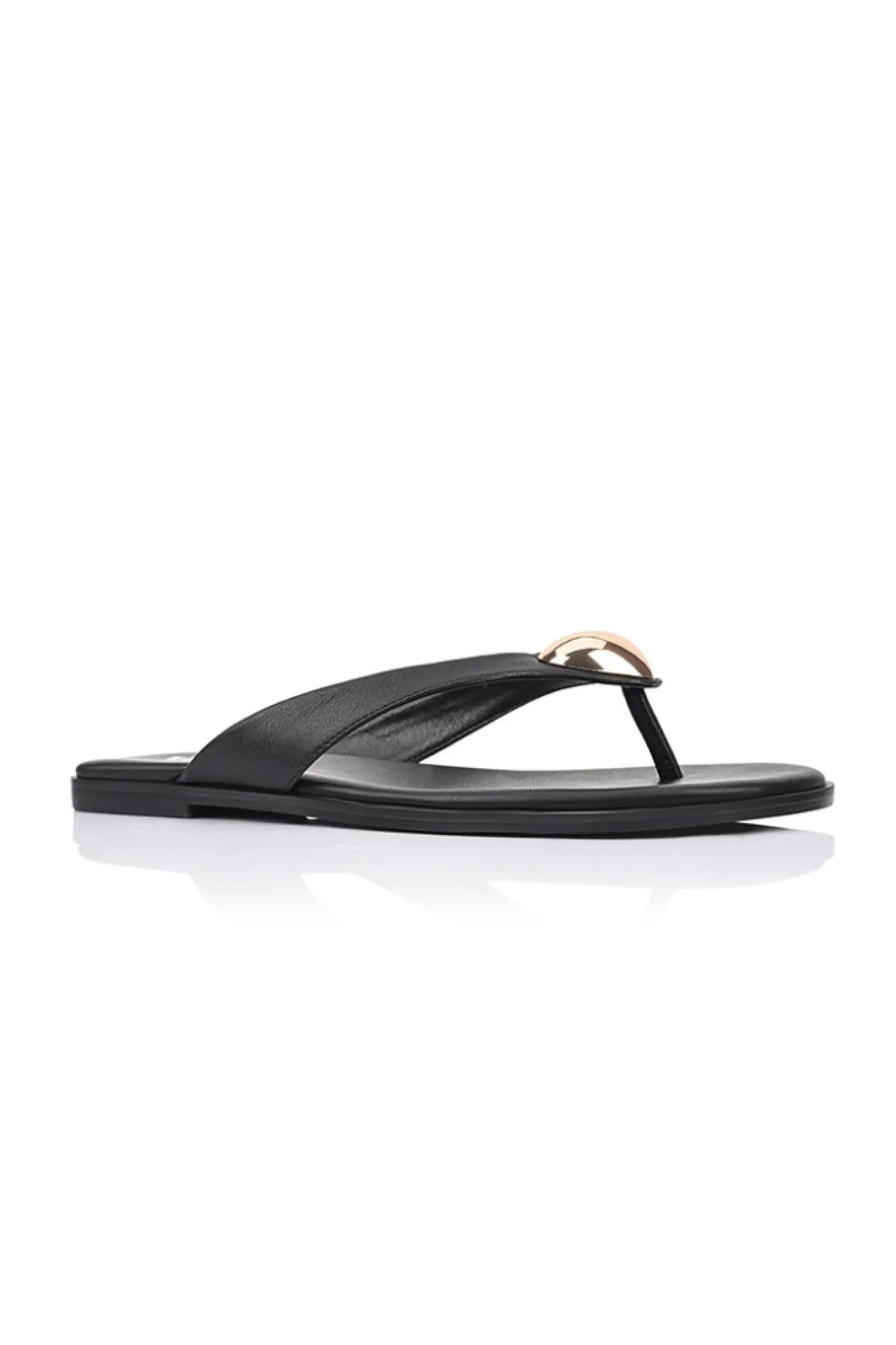 Sara Casual Thongs - Black>Verali New