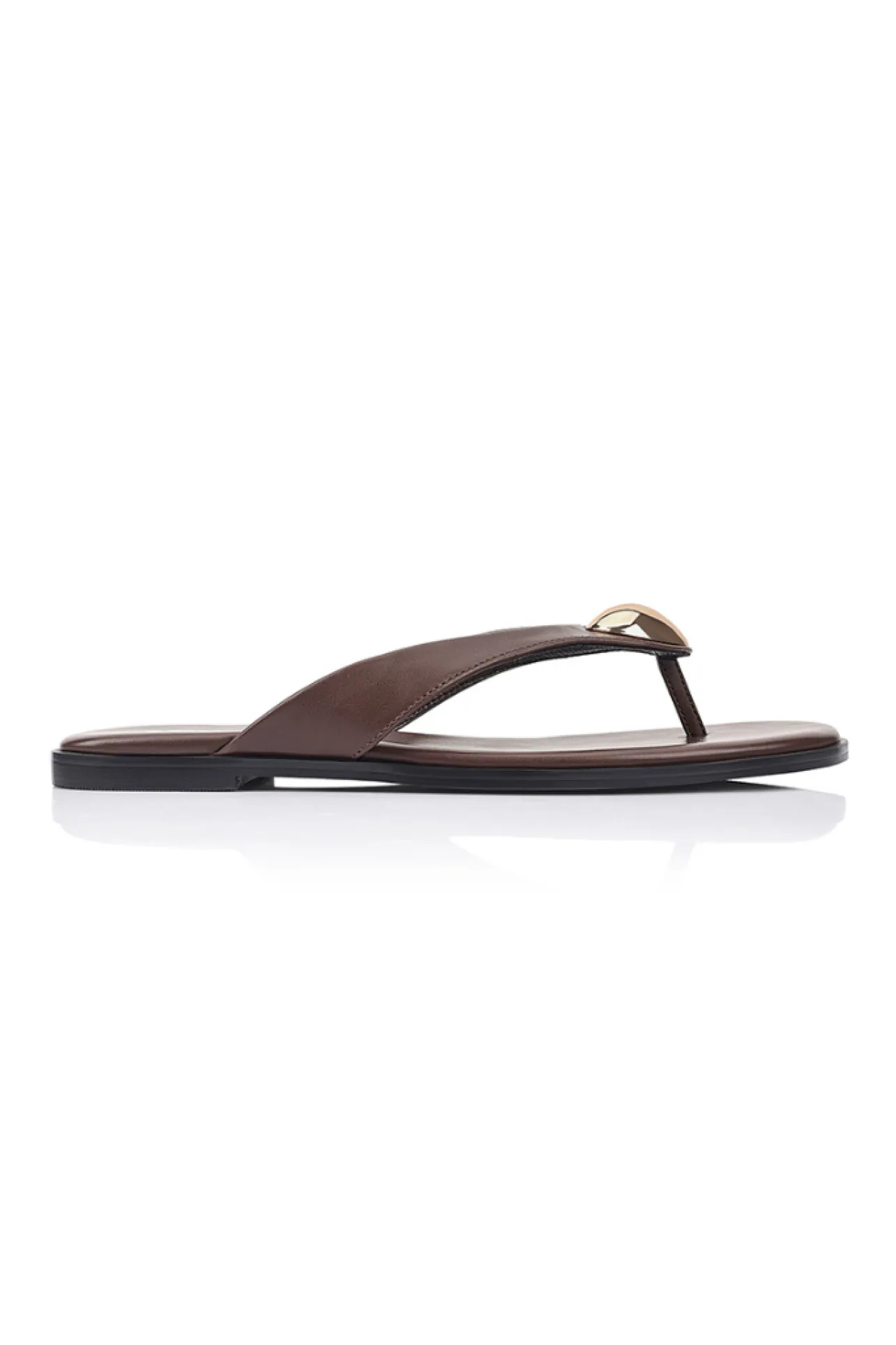 Sara Casual Thongs - Chocolate>Verali New