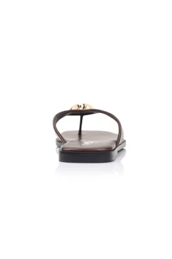 Sara Casual Thongs - Chocolate><noscript><img width=