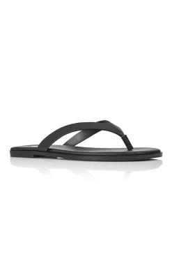 Sascha Casual Thongs - Black>Verali Outlet