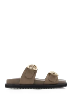 Theresa Slides - Fawn Suede><noscript><img width=
